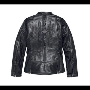 (NWT) H-D Perforated Leather | 3-In-1 w/Liner